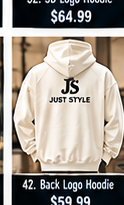 Back Logo Hoodie