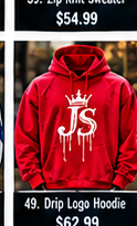 Drip Logo Hoodie