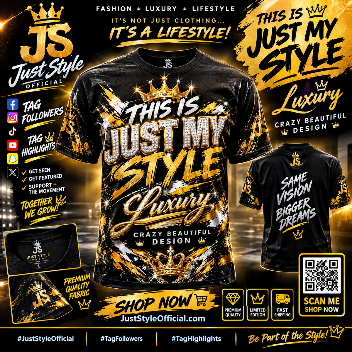 This Is Just My Style — Luxury Statement Tee