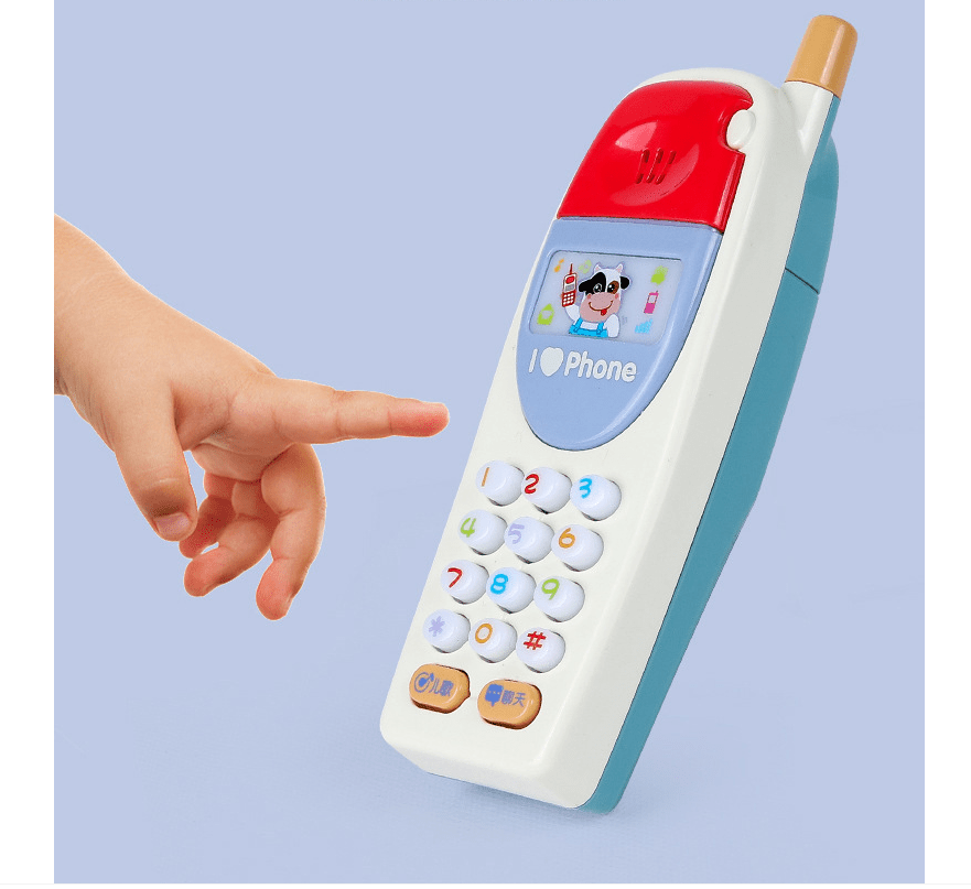 Kids' Toy Phone - Realistic Touchscreen Model