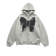 Loose Zipper Hoodie Jacket - Street Fashion Brand