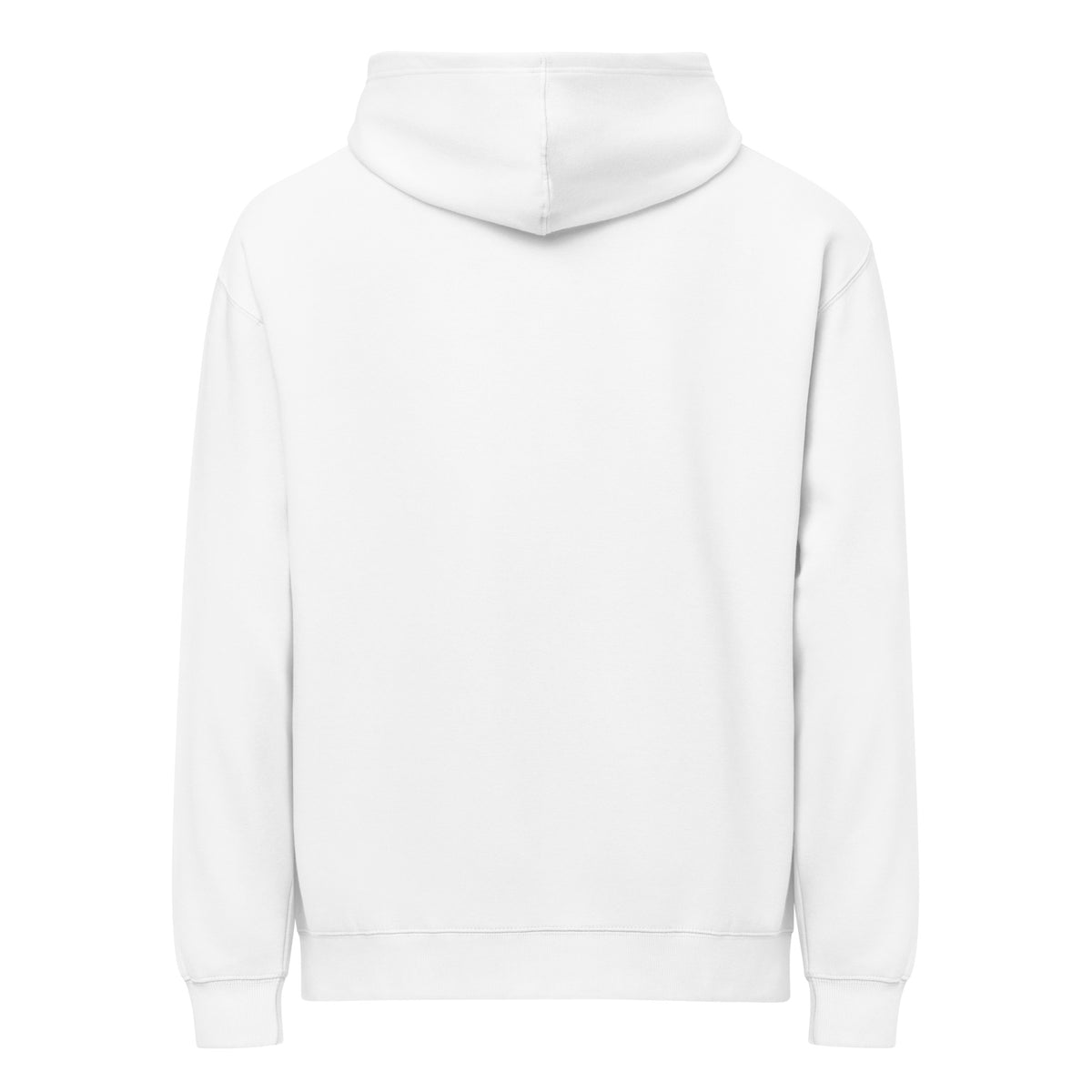 JUST STYLE CUSTOM WHITE SIGNATURE HOODIE