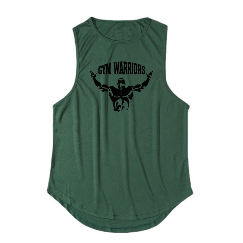 Men's Breathable Polyester Gym Exercise Vest
