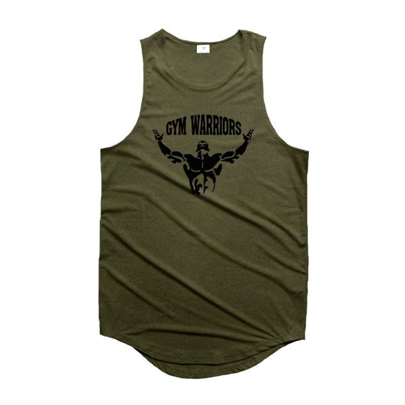 Men's Breathable Polyester Gym Exercise Vest