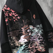Men's Fleece Hoodie - Harajuku Style Streetwear Jacket