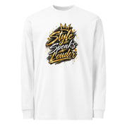 JUST STYLE MEN’S HEAVYWEIGHT LONG SLEEVE T-SHIRT