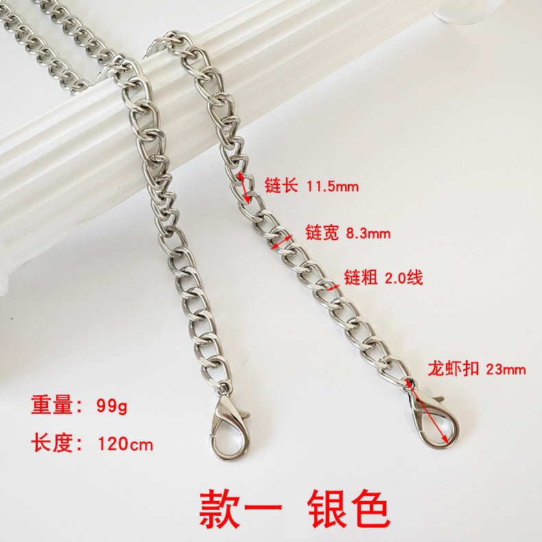 Metal Bag Chain & Shoulder Strap