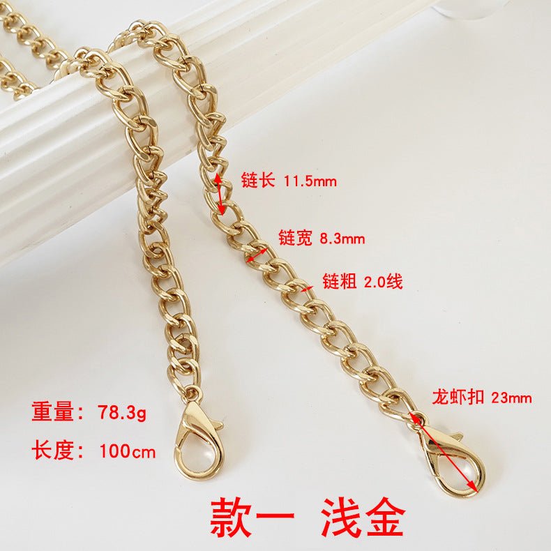 Metal Bag Chain & Shoulder Strap
