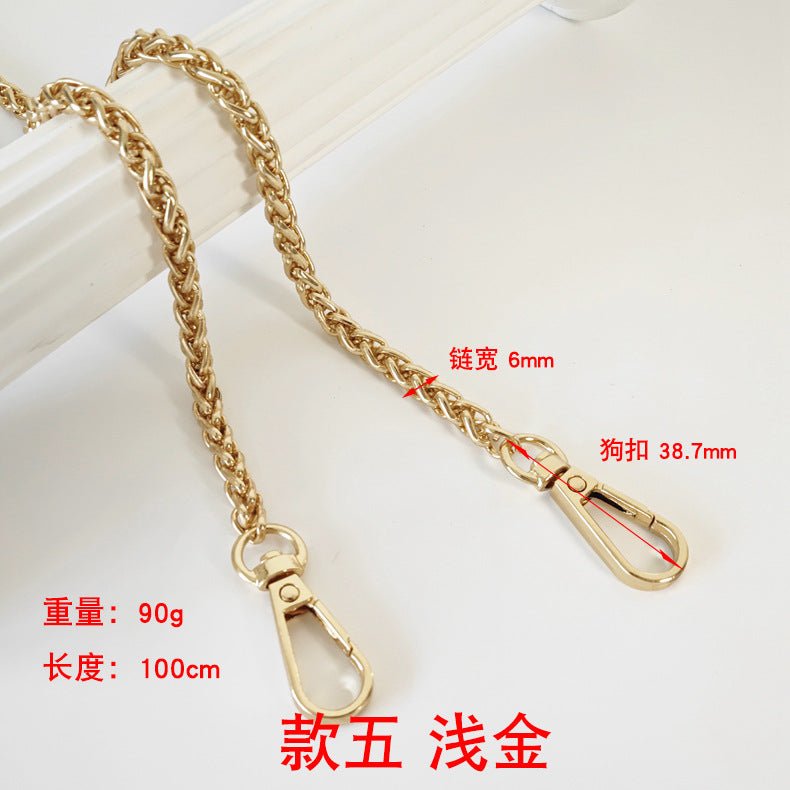 Metal Bag Chain & Shoulder Strap