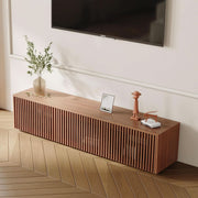 Mid Century Modern TV Stand Solid Wood Console 65 Inch TV