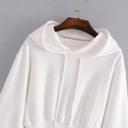 New Women's High-Waist Hoodie Sports Jacket Autumn Fashion