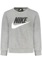 NIKE KIDS' GRAY ZIP-UP SWEATSHIRT