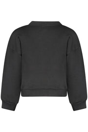 NIKE KIDS' BLACK ZIP-UP SWEATSHIRT