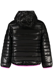 NIKE GIRLS' BLACK JACKET