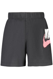 NIKE GIRLS' BLACK SHORTS