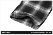 Nine-Point Pants, Plaid Pants, Harem Pants, Straight Pants
