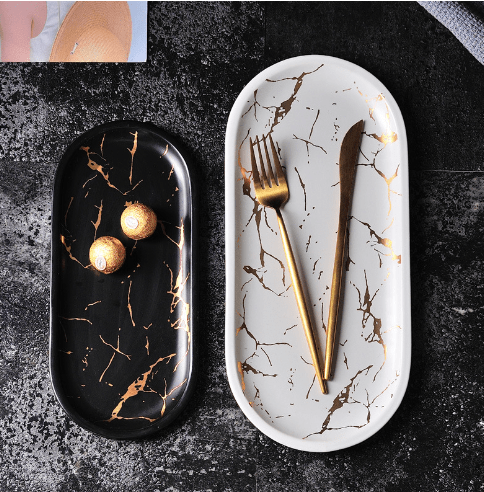 Nordic Style Fish Plate - Creative Ceramic Dish