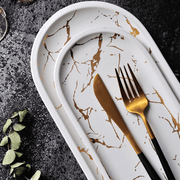 Nordic Style Fish Plate - Creative Ceramic Dish