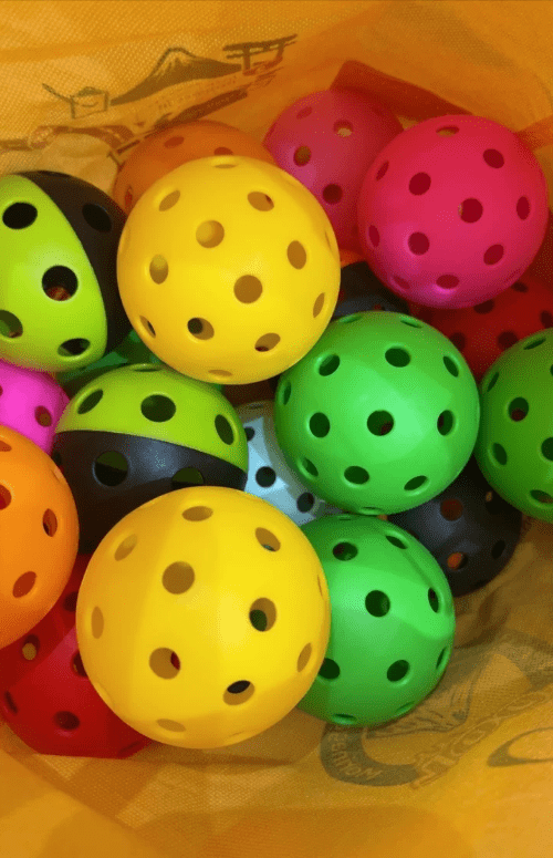 Outdoor Pickleball | 40 & 26 Hole Balls