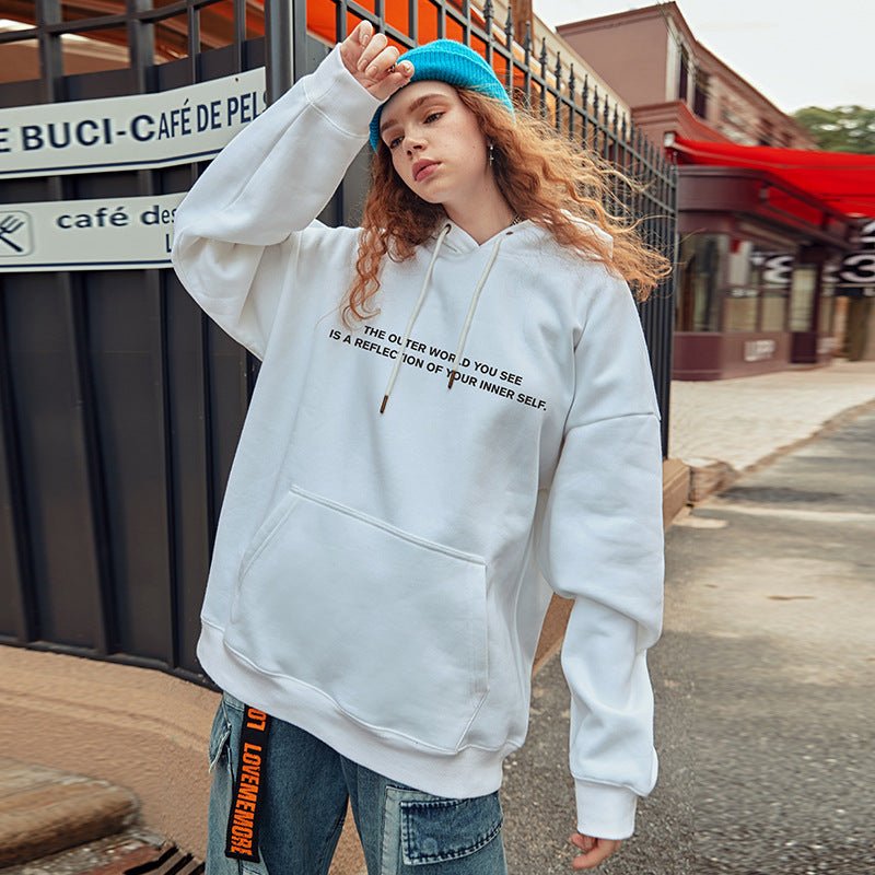 Oversized Hoodie for Men - Trendy Streetwear Jacket