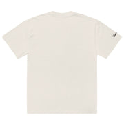 Oversized Tropical Seas Printed Faded T-shirt