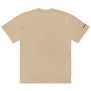 Oversized Tropical Seas Printed Faded T-shirt