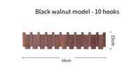 Piano-Key Wall Coat Rack