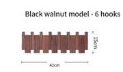 Piano-Key Wall Coat Rack