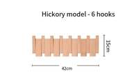 Piano-Key Wall Coat Rack