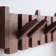 Piano-Key Wall Coat Rack