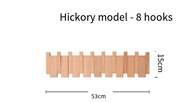 Piano-Key Wall Coat Rack