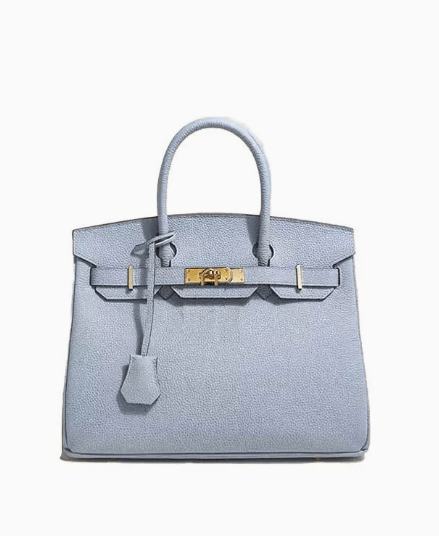 Platinum Bag in First Layer Cowhide for Women