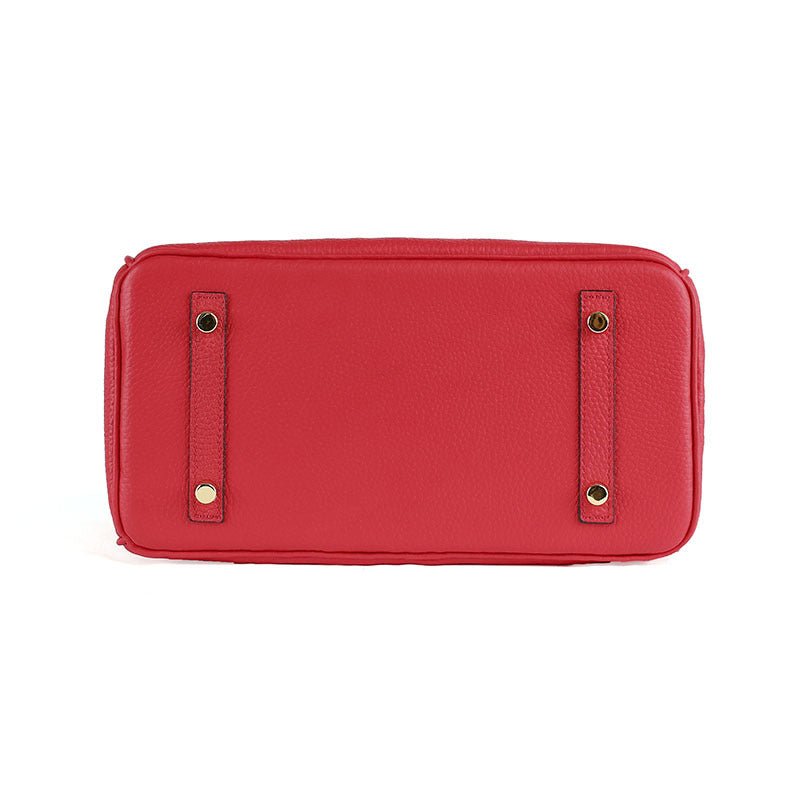 Platinum Bag in First Layer Cowhide for Women