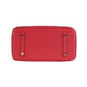 Platinum Bag in First Layer Cowhide for Women