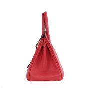 Platinum Bag in First Layer Cowhide for Women