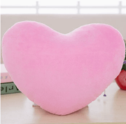 Plush Heart-Shaped Pillow