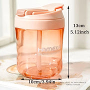 Portable 500ml Plastic Hot Cold Drink Cup