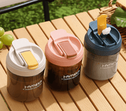 Portable 500ml Plastic Hot Cold Drink Cup