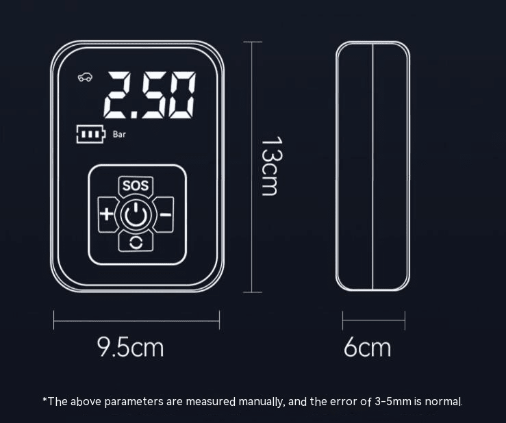 Portable Car Tire Inflator