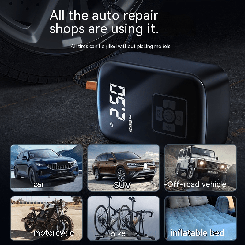 Portable Car Tire Inflator
