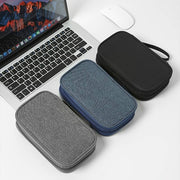 Portable Travel Data Cable Storage Bag for Electronics