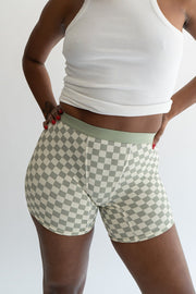 Recycled Nylon Boxer Brief Period Underwear