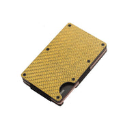 RFID Blocking Carbon Fiber Wallet and Card Holder