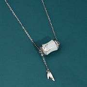 S925 Sterling Silver Natural Tianyuzhu Bracelet Necklace