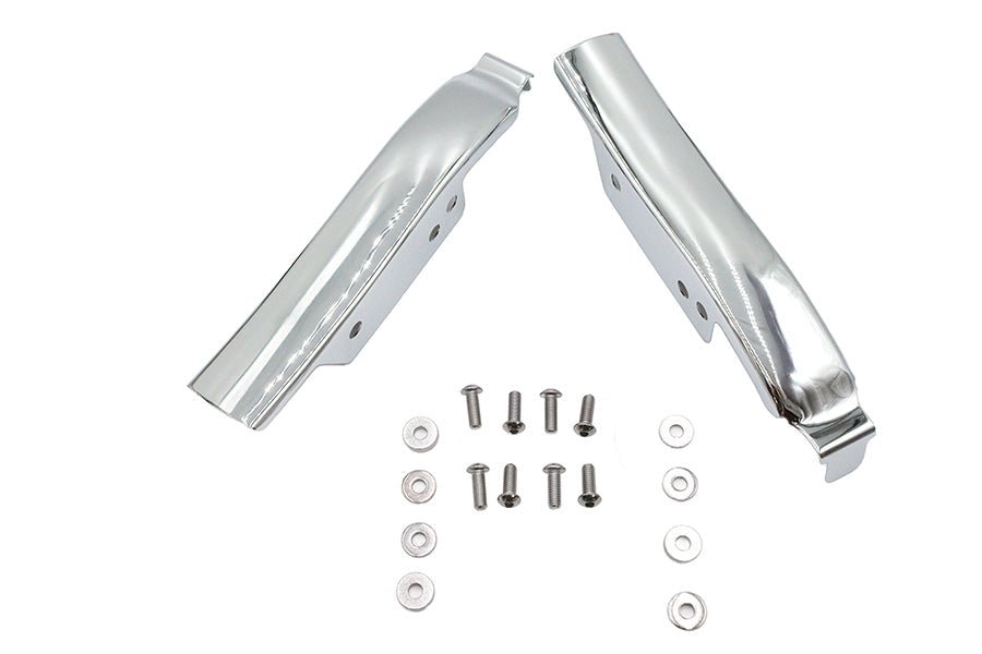 Saddlebag Rear Filler Strip Set Chrome