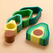Silicone Stacking Toys Fruit