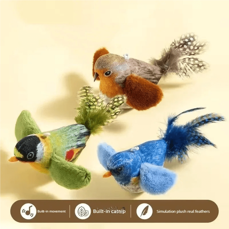 Simulation Bird  Cat Toys