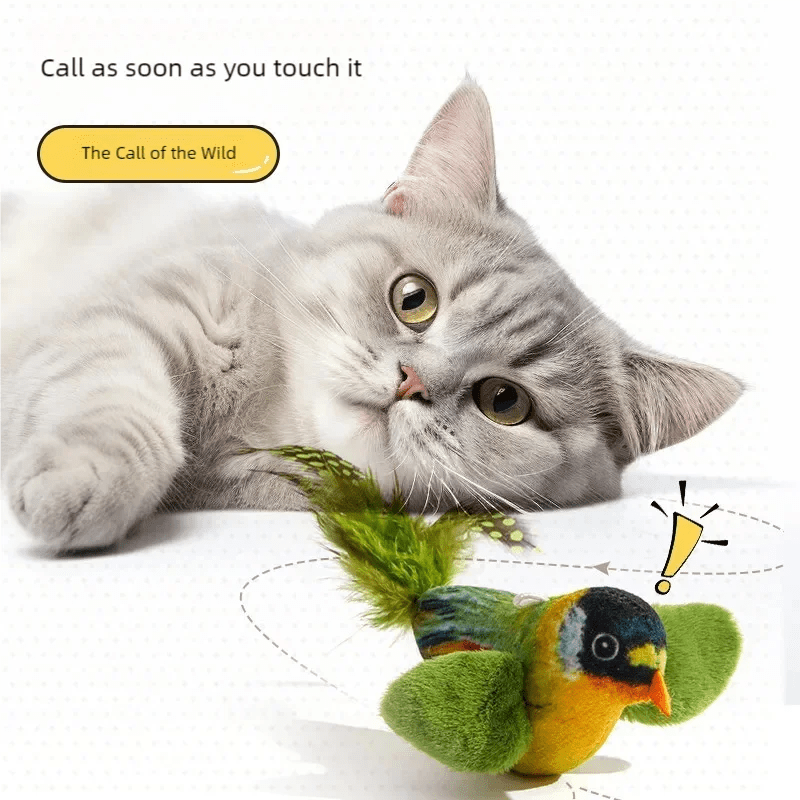 Simulation Bird  Cat Toys