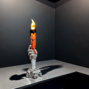 Skull Hand Candle Lamp