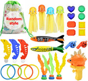 Summer Pool Diving Toys For Kids - Underwater Gem Set